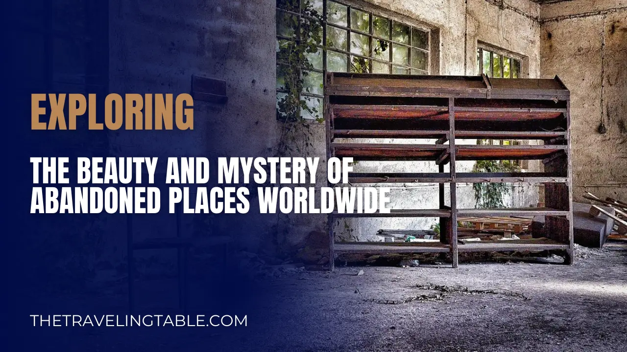 Exploring the Beauty and Mystery of Abandoned Places Worldwide